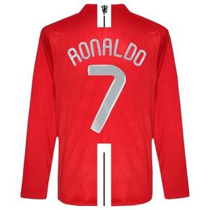 Ronaldo Red Long Sleeve 2008 - L