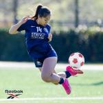 Reebok VR-2K Heritage Synthetic Soccer Ball, Classic, Reliable Material, (White/Red, Size 5)