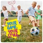 Soccer Ball Coloring Kit for Kids - Soccer Gifts for Girls & Boys - Sports Gifts - 3 4 5 6 7 8 Year Old Boy Birthday Gift - Craft Kits for Kids Ages 4-8 - Boy Toys for 4 Year Old - Games Accessories