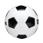 WILSON Traditional Soccer Ball - Size 4, Black/White