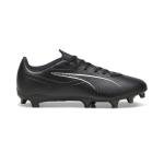 Puma Men's Ultra 5 Play Firm, Artificial Ground Soccer Cleats, Puma Black-Puma White, 10