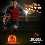 Light Up Soccer Ball - Soccer Gifts for Boys & Girls 8-15+ Year Old- Glow in the Dark Soccer Ball | Size 5 | Cool Birthday Gift Ideas for Kids / Teen - Glow Up Soccer Christmas Toys for Girls and Boys