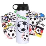 RhythmFit Soccer Gifts: Water Bottles & Stickers