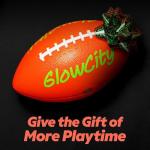 GlowCity Glow in The Dark Football - Size 6 Light Up LED Ball for Teen Boys & Adults - Cool Sports Gift for Night Outdoor Games - Birthday Gifts Ideas for Teen Boys Teenager Ages 12 13 14 15 16 17 18
