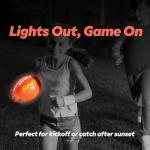 GlowCity Glow in The Dark Football - Size 6 Light Up LED Ball for Teen Boys & Adults - Cool Sports Gift for Night Outdoor Games - Birthday Gifts Ideas for Teen Boys Teenager Ages 12 13 14 15 16 17 18