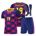 Youth Soccer Jersey Children's Sports Uniform Training Shirt Boys and Girls' Birthday Gifts (12-13years) Blue