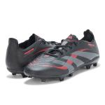 Adidas Unisex League Firm Ground/Multi Ground Soccer, Black/Grey/Lucid Red, 7