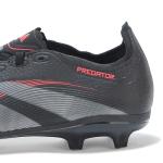 Adidas Unisex League Firm Ground/Multi Ground Soccer, Black/Grey/Lucid Red, 7