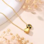 Drogomen Soccer Necklace Gifts for Gals Stuff Accessories Jewelry Soccer Ball Necklace for Team Coach Players Sports Lovers Christmas Birthday Gifts for Tweens Ages 8-12 12-14