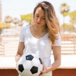 Drogomen Soccer Necklace Gifts for Gals Stuff Accessories Jewelry Soccer Ball Necklace for Team Coach Players Sports Lovers Christmas Birthday Gifts for Tweens Ages 8-12 12-14