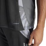 Adidas Men's Tiro 24 Competition Training Jersey, Black/Team Dark Grey, Small/Tall