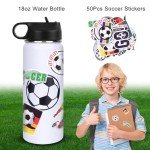 RhythmFit Soccer Gifts: Water Bottles & Stickers