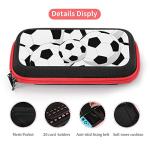 AoHanan Soccer Balls Sport Switch Carrying Case Compatible With Switch - 20 Games Cartridges Hard Shell Travel Protection for Console & Accessories