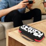 AoHanan Soccer Balls Sport Switch Carrying Case Compatible With Switch - 20 Games Cartridges Hard Shell Travel Protection for Console & Accessories