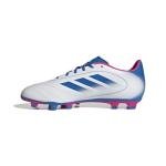 Adidas Unisex-Adult Goletto IX Firm Ground/Multi Ground Soccer, White/Bright Royal/Team Shock Pink, 9.5