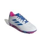 Adidas Unisex-Adult Goletto IX Firm Ground/Multi Ground Soccer, White/Bright Royal/Team Shock Pink, 9.5