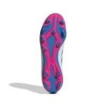 Adidas Unisex-Adult Goletto IX Firm Ground/Multi Ground Soccer, White/Bright Royal/Team Shock Pink, 9.5