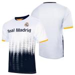 Real Madrid Offically Licensed Jersey - Adult Soccer Game Day Jersey Inspired Shirt | Frequency, White, Small