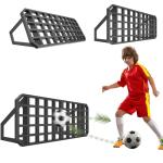 Soccer Rebounder Board, Portable Soccer Wall for Adults & Kids, 2 Angles Soccer Passing Board Metal, Soccer Training Equipment for Backyard, Adjustable Rebound Boards for Passing