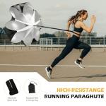 ASENVER Soccer Training Equipment Set, Multifunctional Football Gear with 4 Adjustable Hurdles 9.8 feet 6 Rungs Agility Speed Ladder (Orange)