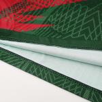 Youth Soccer Jersey for Boys Girls Kids Uniform Football Shirt Birthday Gift Set (red/Green, 8-9years)