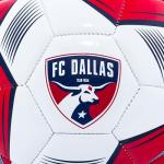 Franklin Sports MLS FC Dallas Soccer Ball - Official Size 5 - Regulation Size + Weight Soccer Ball for Kids + Adults - Great for Boys + Girls - Air Pump Included