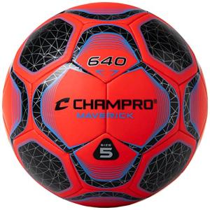 Maverick Soccer Ball, Size 4, Fire Red