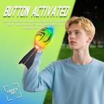 2025 Latest Light Up Football-Glow in The Dark Ball-Rechargeable-Vibration color change-Outdoor Sports Birthday&Summer Gifts for Boys 6-8 8-12 13+ Year Old-gift for teen boys age 8 9 10 11 12 13 14 15