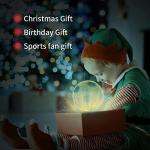 BASSI Soccer Gifts 3D Night Light,16 Colors Changing Touch/Remote Contro, Soccers 3D Illusion Lamp, Birthday Christmas Gifts for Boys Girls, Soccer Stuff Room Decor