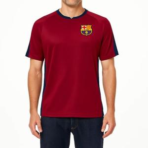 Icon Sports Officially Licensed FC Barcelona Game Day Shirt - Unisex Adult - FCB101PF Burgundy M