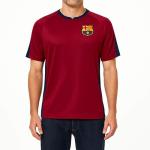Icon Sports Officially Licensed FC Barcelona Game Day Shirt - Unisex Adult - FCB101PF Burgundy M