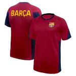 Icon Sports Officially Licensed FC Barcelona Game Day Shirt - Unisex Adult - FCB101PF Burgundy M