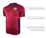 Icon Sports Officially Licensed FC Barcelona Game Day Shirt - Unisex Adult - FCB101PF Burgundy M