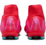 Nike Mercurial Superfly 10 Academy MG High-Top Soccer Cleats (FQ1456-800, Ember Glow/Aurora Green) Size 11