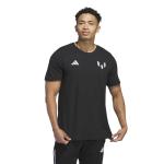 Adidas Mens Messi Generic Short Sleeve T-Shirt, Black, Large