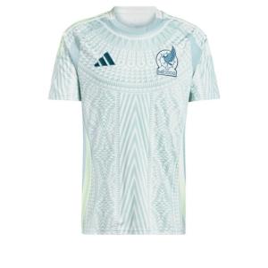 Adidas Men's Mexico Jersey, Linen Green Away, Medium