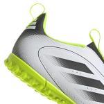 Adidas Unisex-Kids Goletto IX Laceless Turf Soccer, White/Black/Lucid Lemon, 3