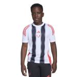 Adidas Unisex-Kids Messi Training Jersey, White/Semi Lucid Red, X-Large