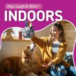 QDAN Large Dog Toys, 8 Inch Durable Balls for Dogs for Outdoor Indoor, Soccer Ball with Straps, Herding Balls, Interactive Toy for Tug of War, Dog Ball to Keep Them Busy (8 Inch)