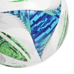adidas Unisex-Adult MLS Competition Soccer Ball (White/Green/SOLBLU/GLOBLU, 5)