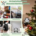 Funny Soccer Gifts for Boys Girls Men Women, Mini Soccer Ball Accessories Cool Stuff Things, Players Lovers Stuffed Plush Presents Christmas Ornament Stocking Stuffers Birthday Party Decorations Decor