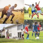 Soccer Gifts Set A-Z Letter Soccer Necklace for Men Novelty Soccer Socks&Soccer Bracelets for Soccer Lovers