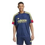 Adidas Men's House of Tiro Nations Pack T-Shirt, Collegiate Navy/Scarlet/Impact Yellow, Large