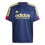 Adidas Men's House of Tiro Nations Pack T-Shirt, Collegiate Navy/Scarlet/Impact Yellow, Large