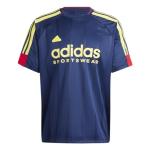 Adidas Men's House of Tiro Nations Pack T-Shirt, Collegiate Navy/Scarlet/Impact Yellow, Large
