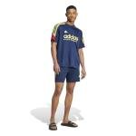 Adidas Men's House of Tiro Nations Pack T-Shirt, Collegiate Navy/Scarlet/Impact Yellow, Large