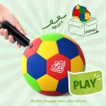 HopeRock 2 Pack Foam Indoor Soccer Balls, Quiet Soft Soccer Ball Size 4 for Kids, Safe House Soccer Ball for Indoor Play, Youth Soccer Balls for Boys 8-12, Soccer Gifts for Kids