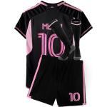 Ffrwjc Kids Soccer Jerseys – Youth Football Training Uniform for Boys & Girls Black