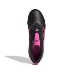 Adidas Unisex-Kids Goletto IX Firm Ground/Multi Ground Soccer, Black/Lucid Pink/Black, 6