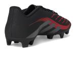 Adidas Unisex Club Firm Ground/Multi Ground Soccer, Black/Grey/Lucid Red, 10